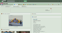 Desktop Screenshot of hans-shc.deviantart.com