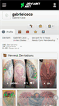 Mobile Screenshot of gabrielcece.deviantart.com