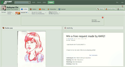 Desktop Screenshot of kotsune154.deviantart.com