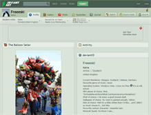 Tablet Screenshot of freeeski.deviantart.com