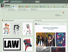 Tablet Screenshot of jkinlaw.deviantart.com