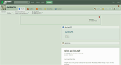 Desktop Screenshot of jumbie96.deviantart.com