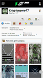 Mobile Screenshot of knightmaere77.deviantart.com