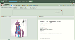 Desktop Screenshot of drakuaza.deviantart.com