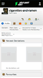 Mobile Screenshot of cigarettes-and-ramen.deviantart.com