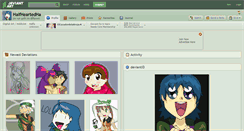 Desktop Screenshot of halfheartedha.deviantart.com
