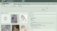 Desktop Screenshot of littlechemist.deviantart.com