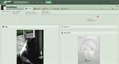 Desktop Screenshot of dukedopey.deviantart.com