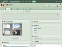 Tablet Screenshot of bestsummer.deviantart.com