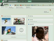 Tablet Screenshot of imoh81.deviantart.com
