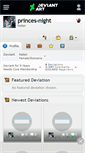 Mobile Screenshot of princes-night.deviantart.com