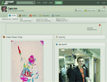 Tablet Screenshot of capnjon.deviantart.com