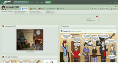 Desktop Screenshot of crusader1089.deviantart.com