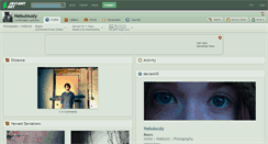 Desktop Screenshot of nebulously.deviantart.com
