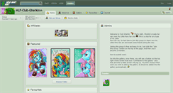 Desktop Screenshot of mlp-club-gherkin.deviantart.com