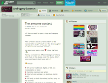 Tablet Screenshot of androgyny-lovers.deviantart.com