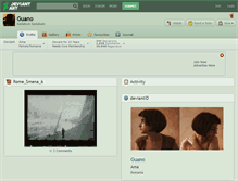 Tablet Screenshot of guano.deviantart.com