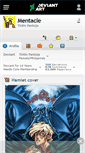 Mobile Screenshot of mentacle.deviantart.com