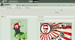 Desktop Screenshot of lordwonk.deviantart.com