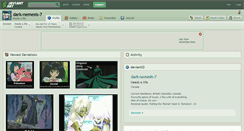 Desktop Screenshot of dark-nemesis-7.deviantart.com
