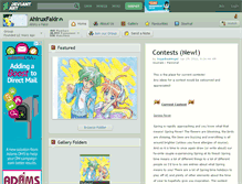 Tablet Screenshot of ahiruxfakir.deviantart.com