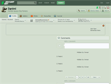 Tablet Screenshot of danimi.deviantart.com
