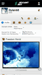 Mobile Screenshot of dylan68.deviantart.com