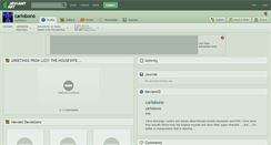 Desktop Screenshot of carlobono.deviantart.com