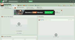 Desktop Screenshot of marilynfaye.deviantart.com