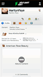 Mobile Screenshot of marilynfaye.deviantart.com