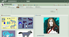 Desktop Screenshot of lovestarscream.deviantart.com