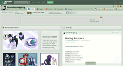 Desktop Screenshot of jonnothehedgehog.deviantart.com