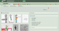 Desktop Screenshot of link-malon.deviantart.com