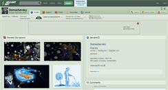 Desktop Screenshot of domochevsky.deviantart.com