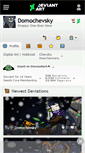 Mobile Screenshot of domochevsky.deviantart.com