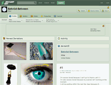 Tablet Screenshot of betwixt-between.deviantart.com