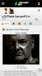 Mobile Screenshot of lostkate-sawyerfc.deviantart.com
