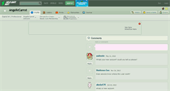 Desktop Screenshot of angeliccarrot.deviantart.com