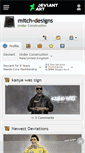 Mobile Screenshot of mitch-designs.deviantart.com