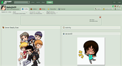 Desktop Screenshot of nekojin09.deviantart.com