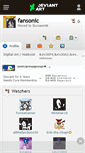 Mobile Screenshot of fansonic.deviantart.com