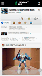 Mobile Screenshot of grimlockprime108.deviantart.com