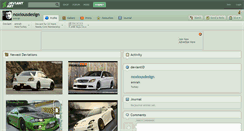Desktop Screenshot of noxiousdesign.deviantart.com