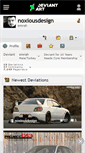 Mobile Screenshot of noxiousdesign.deviantart.com