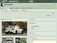 Tablet Screenshot of noxiousdesign.deviantart.com