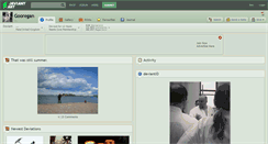 Desktop Screenshot of gooregan.deviantart.com