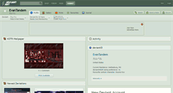 Desktop Screenshot of evantandem.deviantart.com
