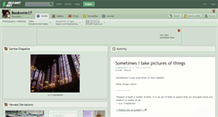 Desktop Screenshot of bookwrm17.deviantart.com