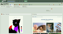 Desktop Screenshot of kyruhikari.deviantart.com