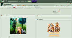 Desktop Screenshot of luuucigleek.deviantart.com